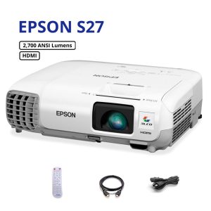 Proyector S27 2700 ANSI lumens renovado Garantía 6 meses Tasa Dolar BCV