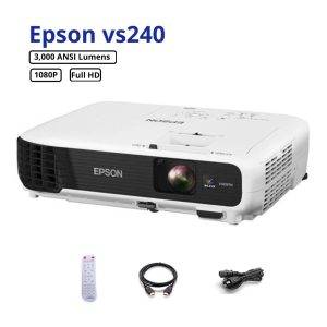 Proyector VS240 3000 ANSI lumens renovado Garantía 6 meses Tasa Dolar BCV